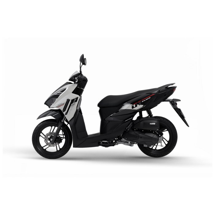 Honda Click 125cc right-side view for rent in Palawan