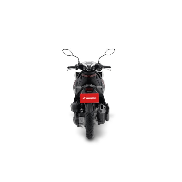 Honda Click 125cc rear view for rent in Palawan