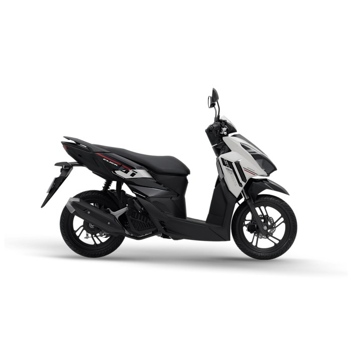 Honda Click 125cc left-side view for rent in Palawan
