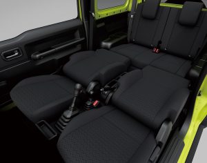 Retractable Seats of the Suzuki Jimny