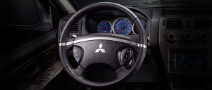 Mitsubishi Adventure's Dashboard and Wheel | Rent-A-Car Palawan