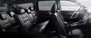 Mitsubishi Montero Seats | Rent-A-Car Palawan