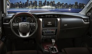 Toyota Fortuner Dashboard