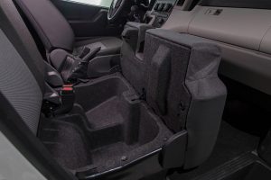 Toyota Grandia - Interior - Front | Rent-A-Car Palawan
